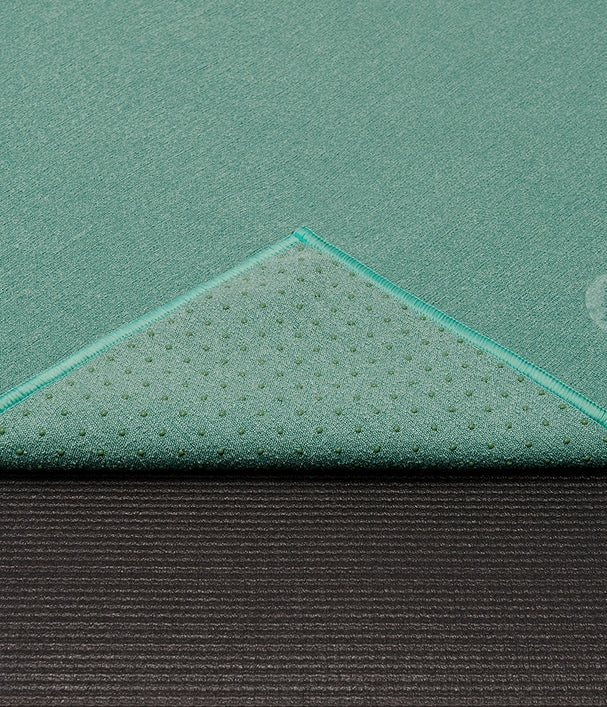 MANDUKA YOGITOES® YOGA MAT TOWEL (180CM) - Wasabi