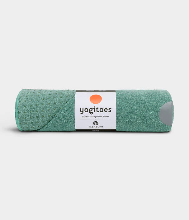 MANDUKA YOGITOES® YOGA MAT TOWEL (180CM) - Wasabi