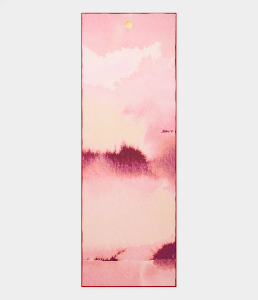 MANDUKA YOGITOES® YOGA MAT TOWEL (180CM) - Ruby Courage