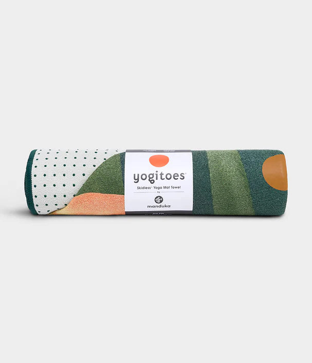 MANDUKA YOGITOES® YOGA MAT TOWEL (180CM) - Lily pads