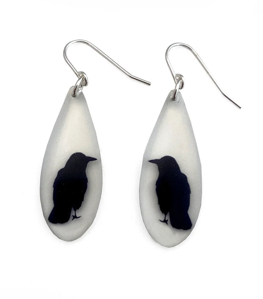Drip Crow Earrings