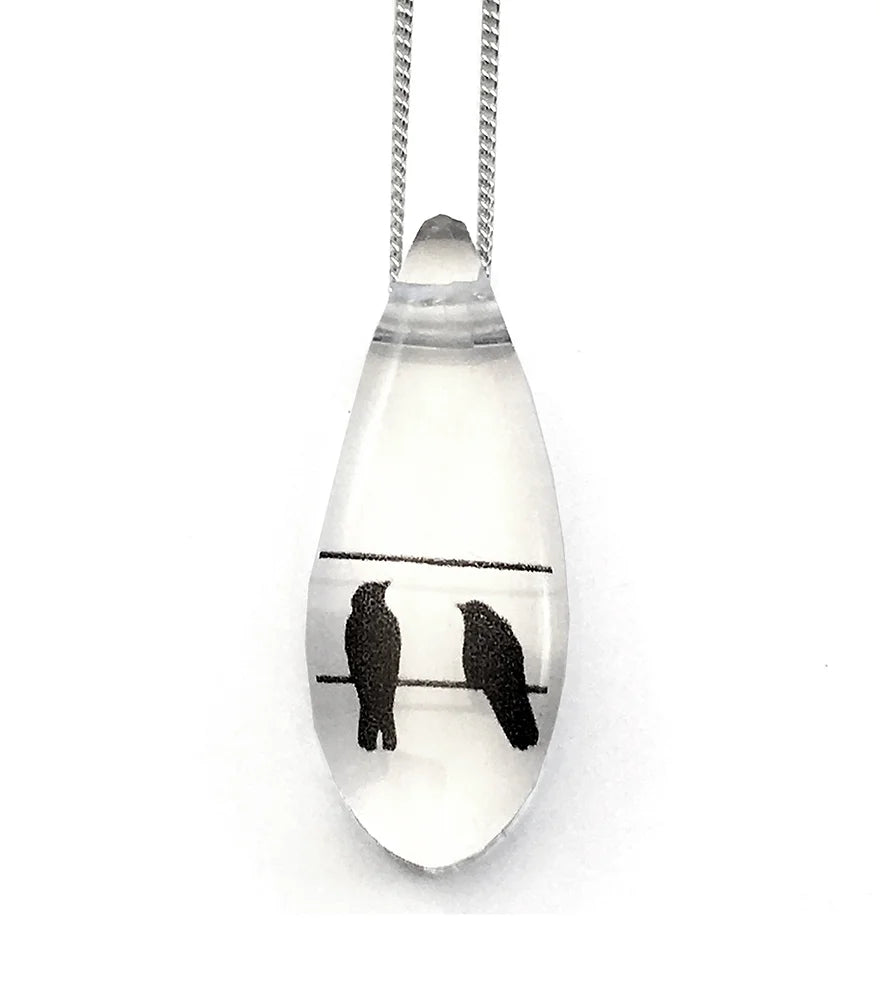 Drip 2 Crows Necklace