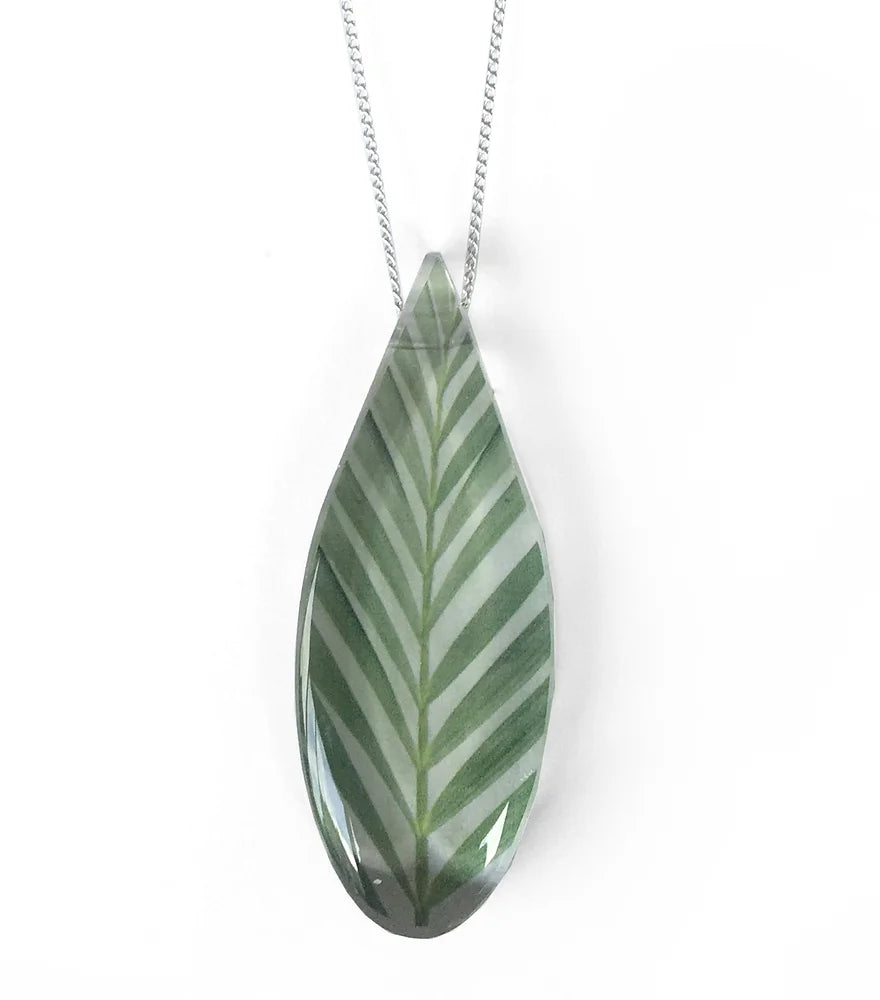 Large Drip Palm Necklace