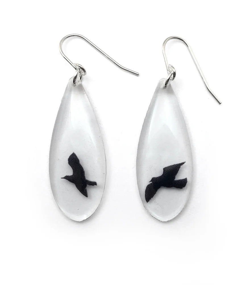 Drip Bird Earrings
