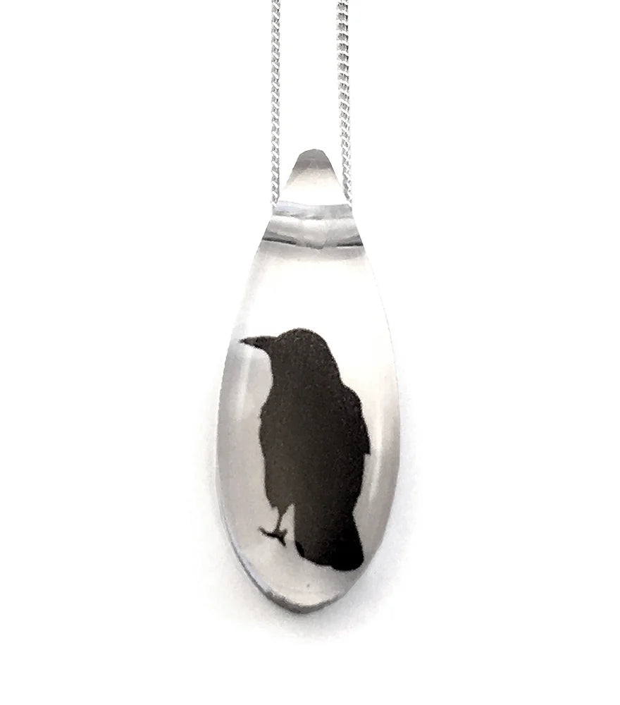 Drip Crow Necklace