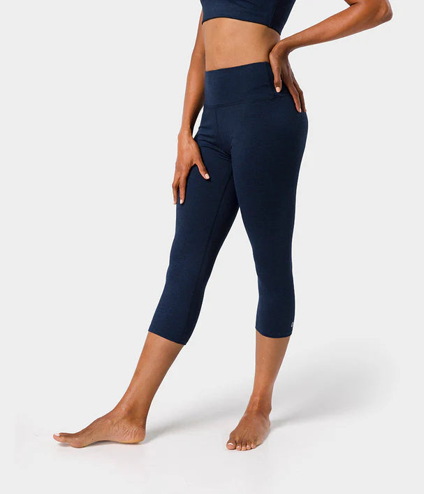 Dhara Capri Legging - Midnight