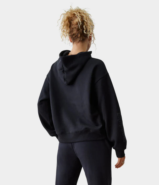 Half Moon Hoodie - Black