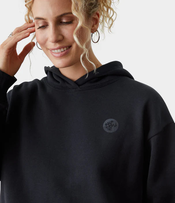 Half Moon Hoodie - Black