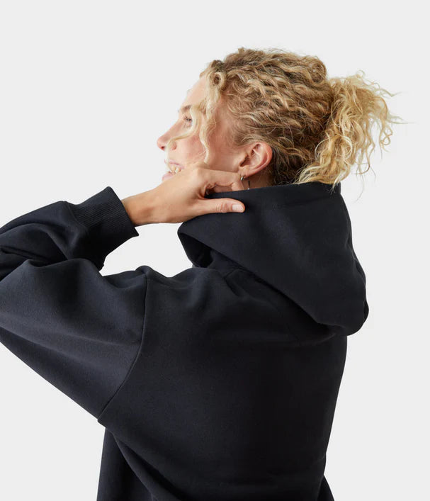 Half Moon Hoodie - Black