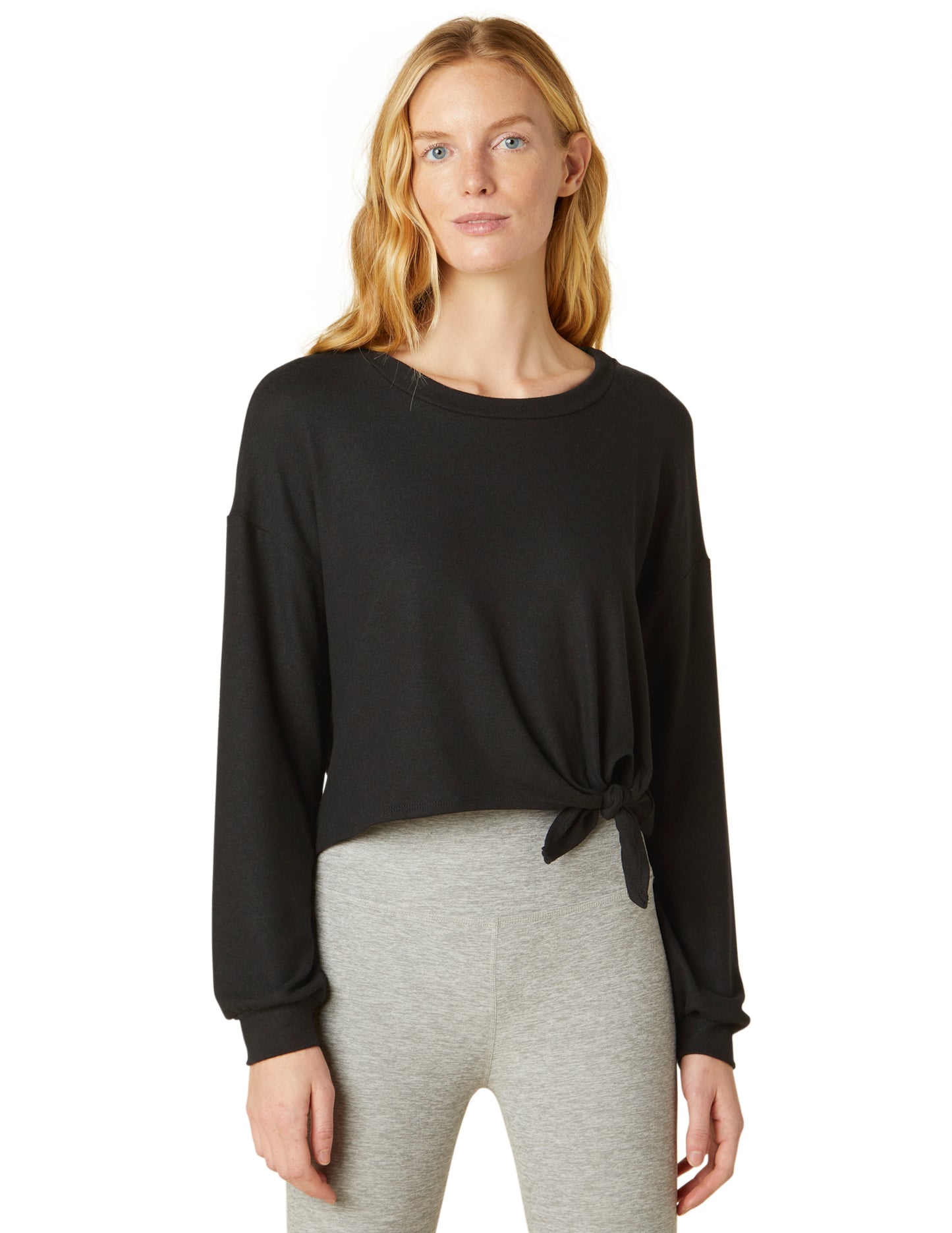 SMARTEN UP PULLOVER - BEYOND YOGA (Svartur)