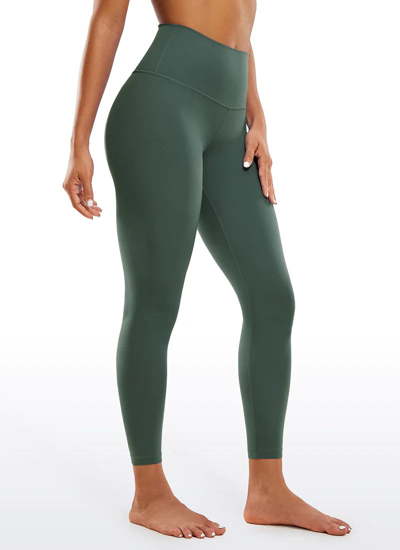 Butterluxe Yoga Leggings 25'' - Dökkgrænar - Crz yoga
