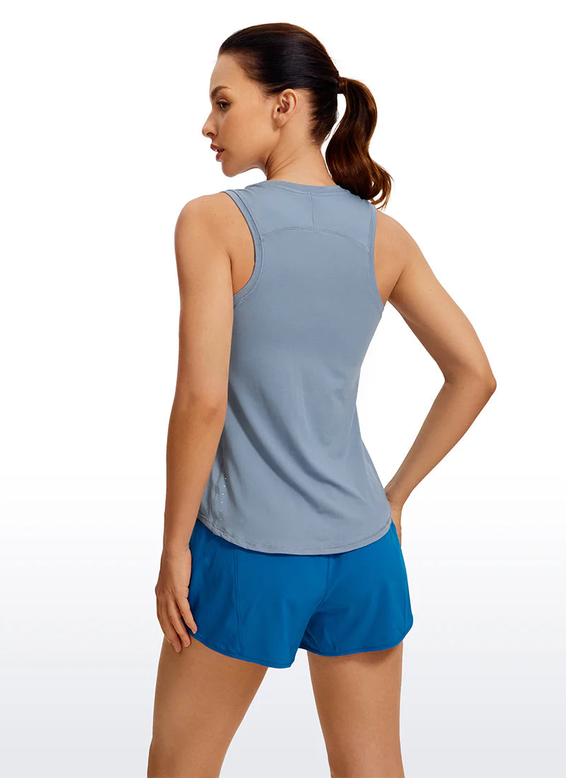 Ultralight Tank Top Racerback - Slate blue - Crz yoga