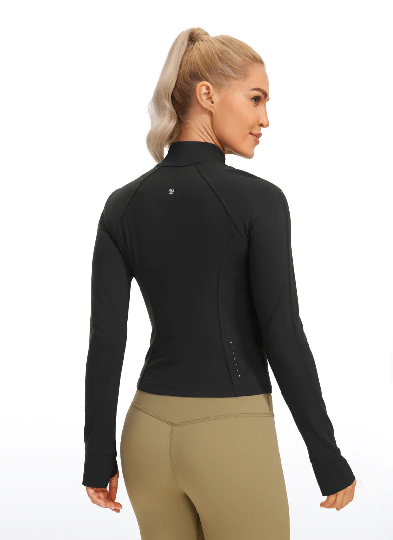 Butterluxe Waist-Length Full - Svartur - Frá Crz Yoga