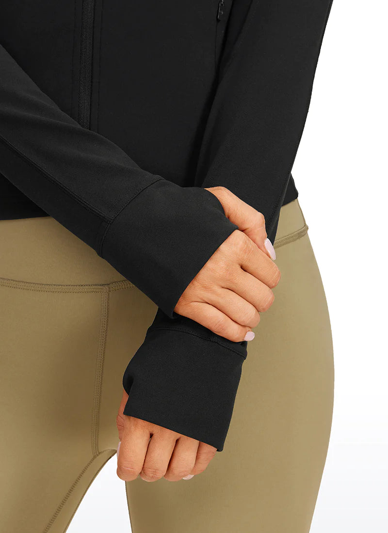Butterluxe Waist-Length Full - Svartur - Frá Crz Yoga