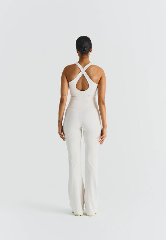 Softsculpt Flared Leggings - Marshmallow - Sisterly tribe
