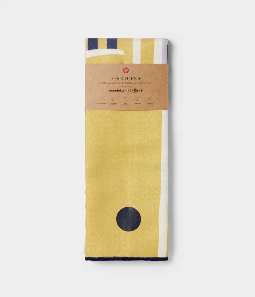 MANDUKA YOGITOES® YOGA MAT TOWEL (180CM) - Brush Plaid