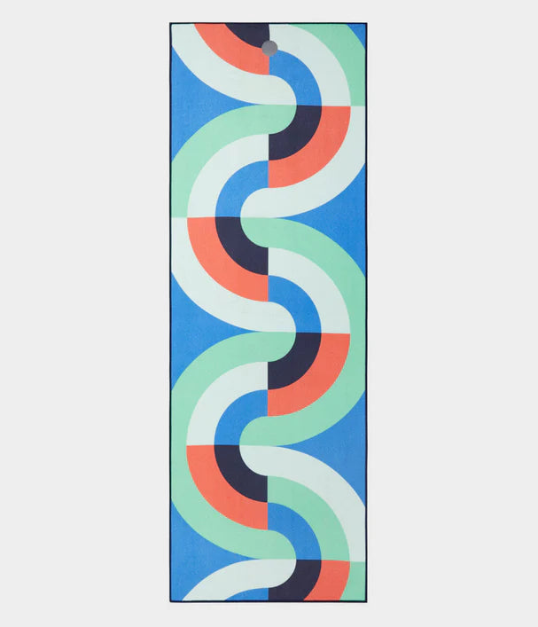 MANDUKA YOGITOES® YOGA MAT TOWEL (180CM) - Wavelength