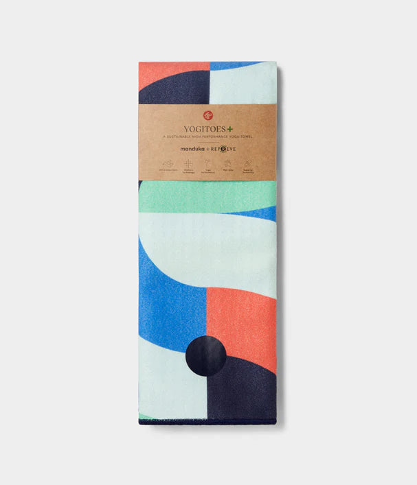 MANDUKA YOGITOES® YOGA MAT TOWEL (180CM) - Wavelength