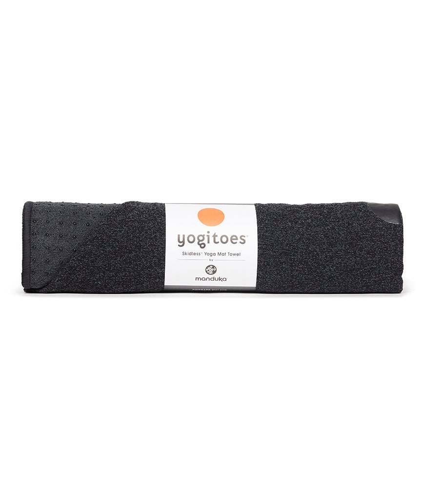 MANDUKA YOGITOES® YOGA MAT TOWEL (180CM) - BLACK