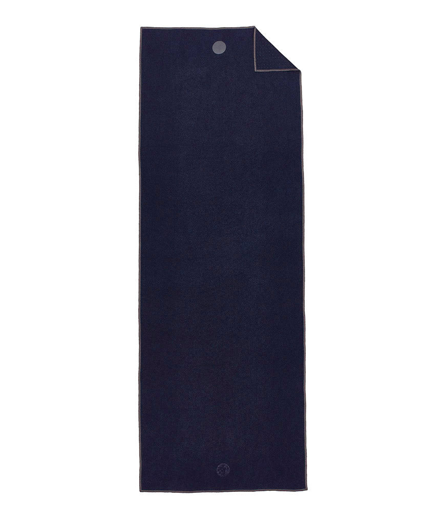 MANDUKA YOGITOES® YOGA MAT TOWEL (180CM) - DARK BLUE