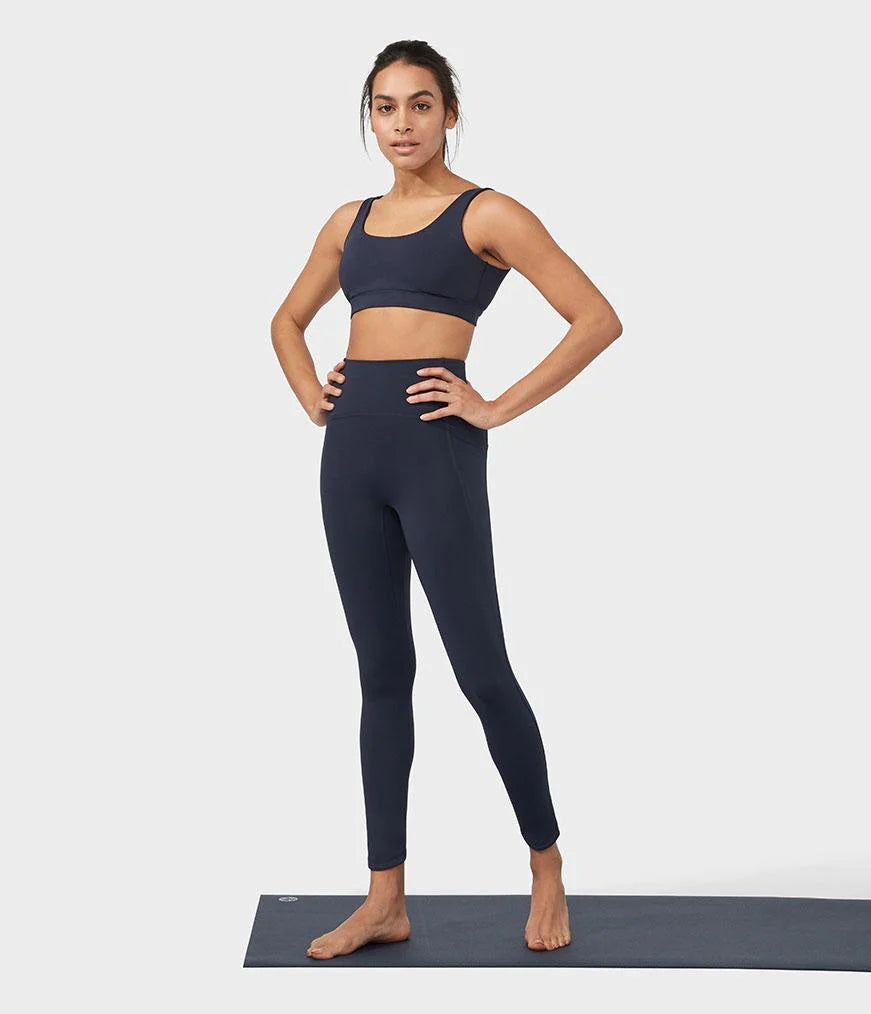 MANDUKA PRESENCE LEGGINGS - DARK SAPPHIRE