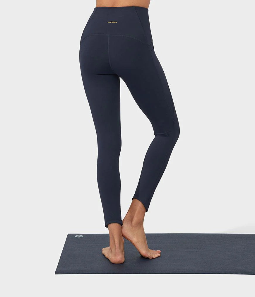 MANDUKA PRESENCE LEGGINGS - DARK SAPPHIRE