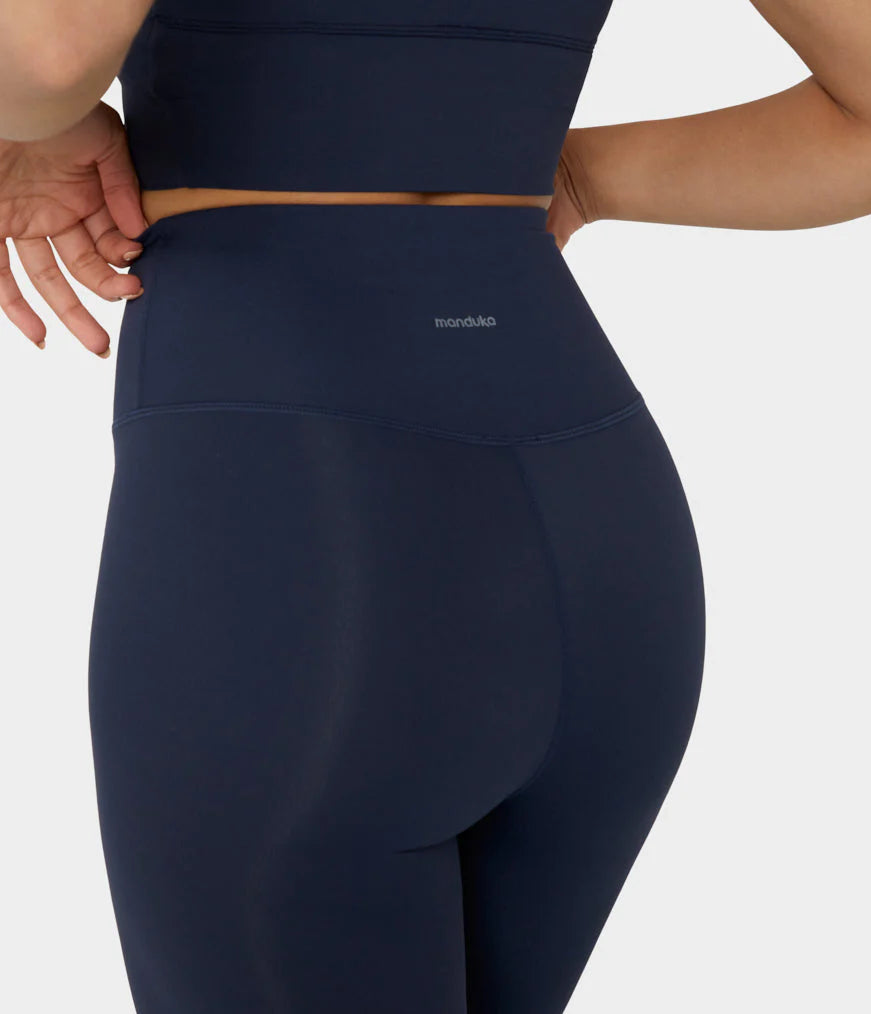 MANDUKA EVOLVE LEGGINGS - NAVY