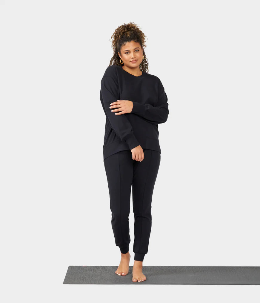 MANDUKA GRATITUDE PULLOVER - BLACK