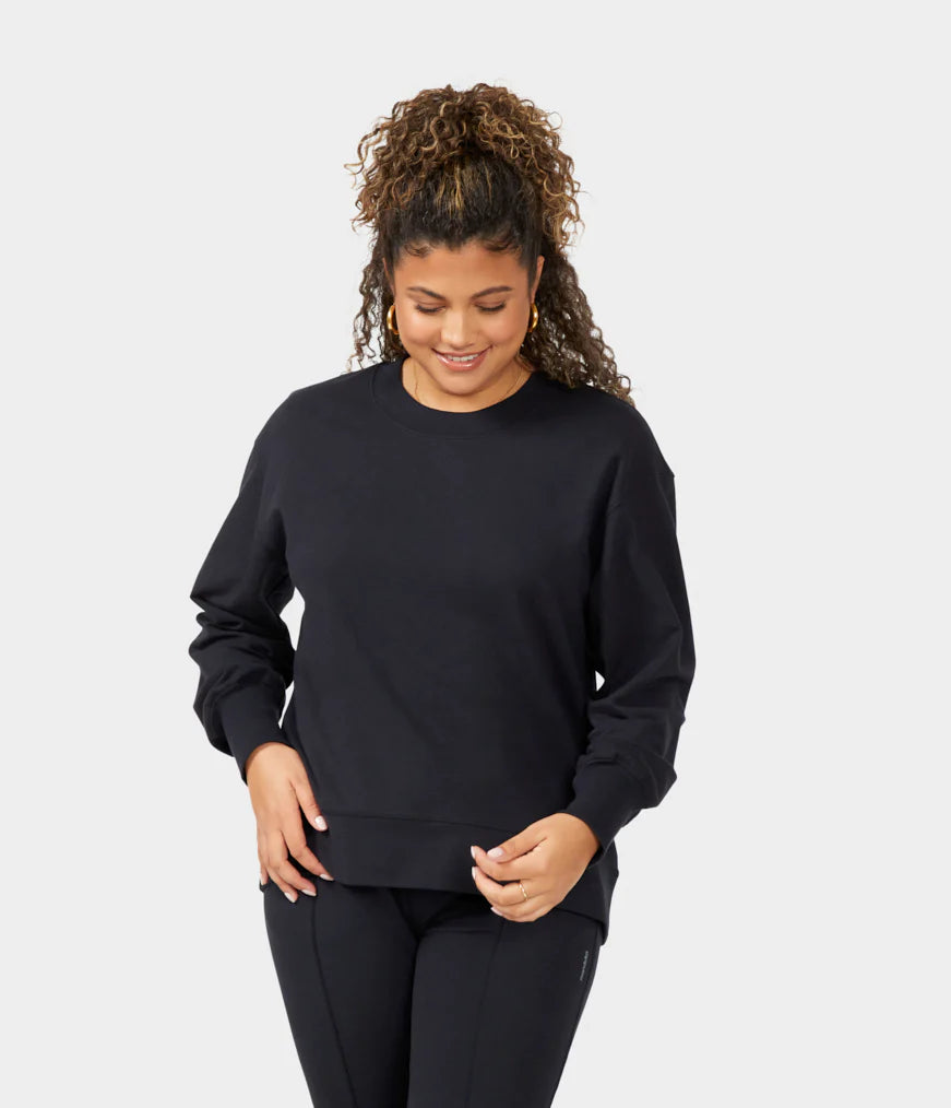 MANDUKA GRATITUDE PULLOVER - BLACK