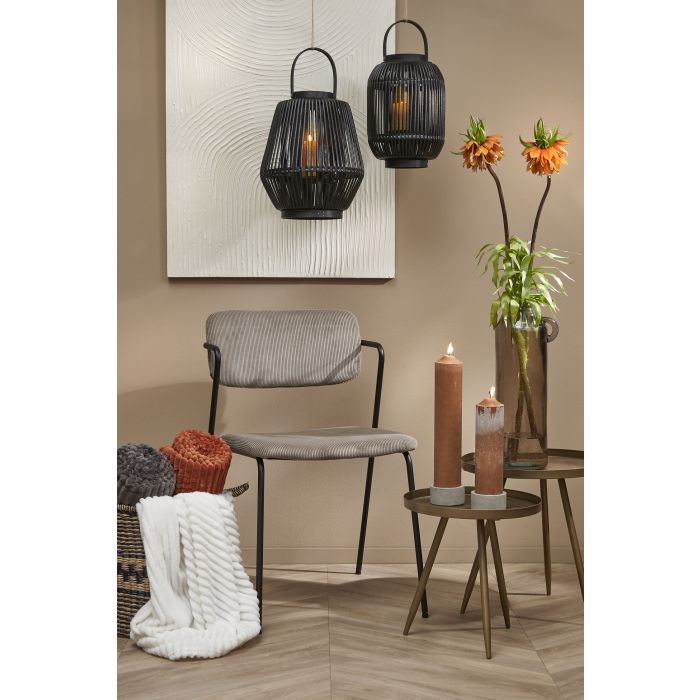 IN THE MOOD LORENS FLEECE BLANKET - L180 X B130 CM - POLYESTER - OFF WHITE