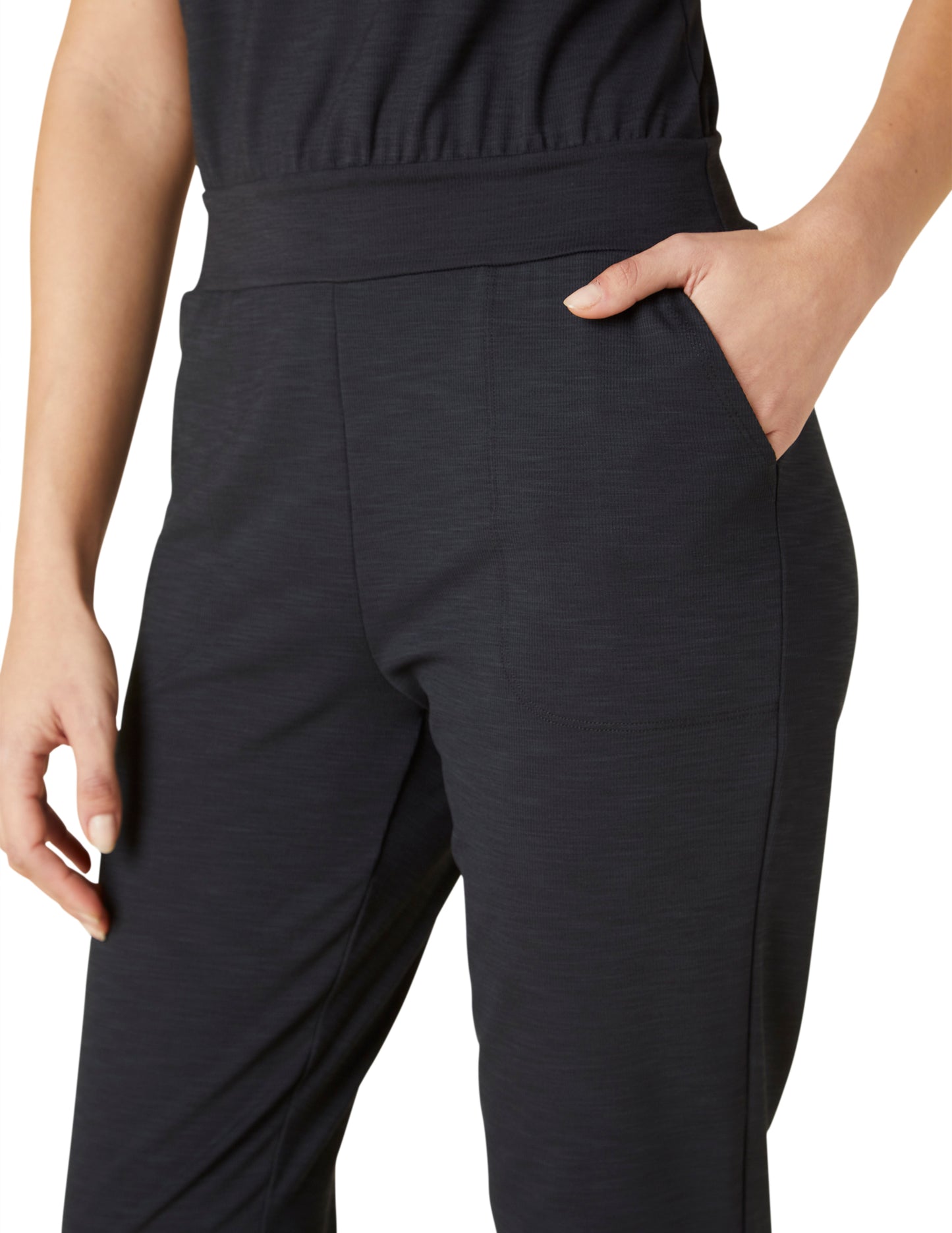 HEATHER RIB LOUNGE AROUND JUMPSUIT - Beyond Yoga