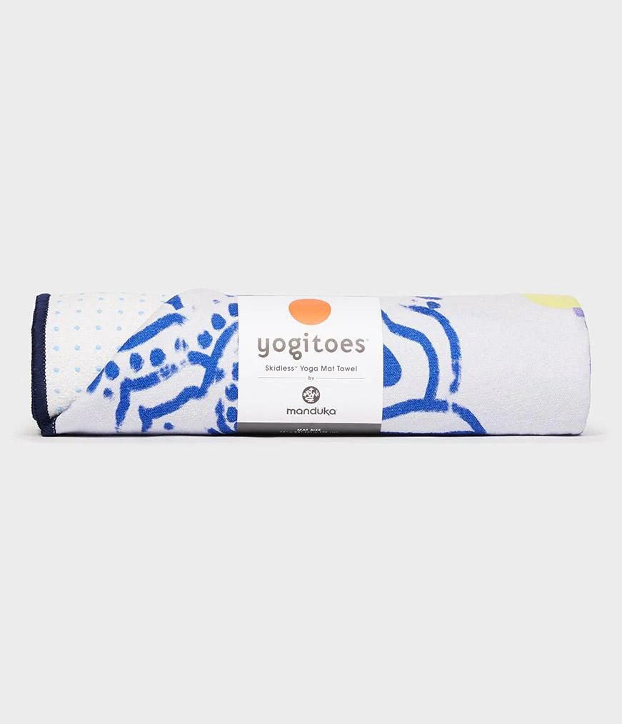 MANDUKA YOGITOES® YOGA MAT TOWEL (180CM) - Chakra Print