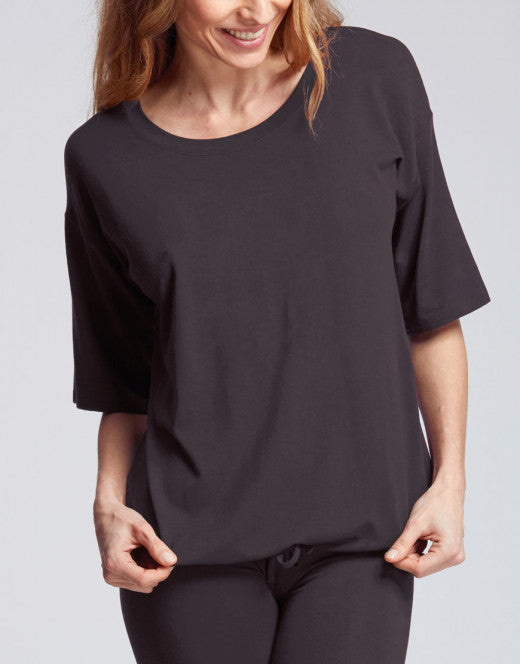 TEMPS DANSE AGATHE LOOSE FIT T-SHIRT - CARBON