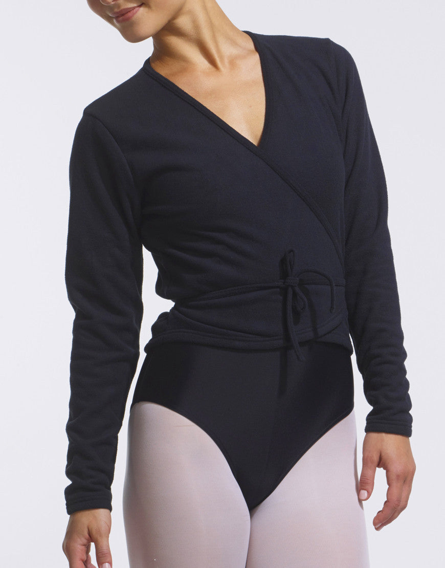 FLEECE WRAP TOP - DARLING - Temps Danse