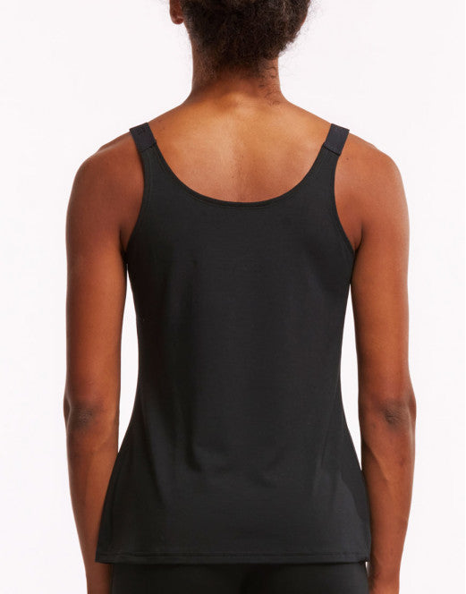 TEMPS DANSE GALANTE LOOSE TANK TOP - NOIR