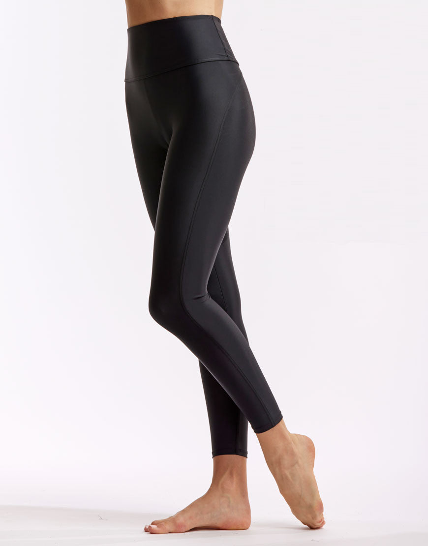HIGH-WAISTED LEGGINGS - PRISME (Svartar)