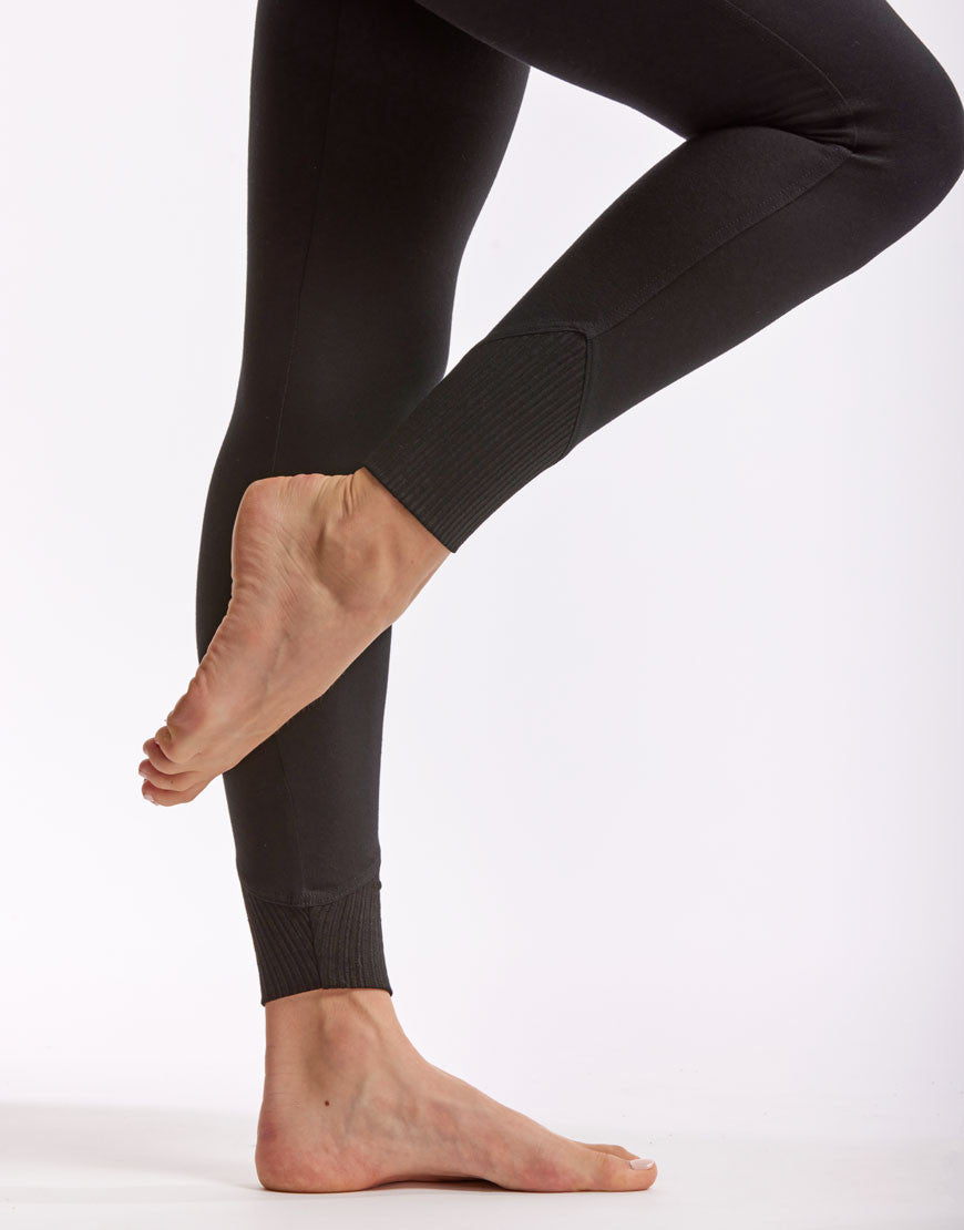 TEMPS DANSE RIF HIGH-WAISTED LEGGINGS - NOIR