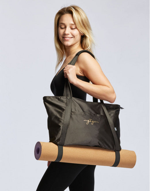 TEMPS DANSE SANA YOGI TOTE BAG - NOIR