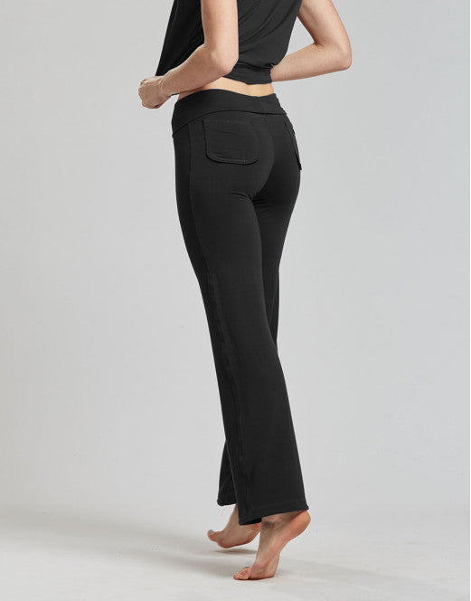 TEMPS DANSE VOLVER DANCE AND FITNESS PANTS - BLACK