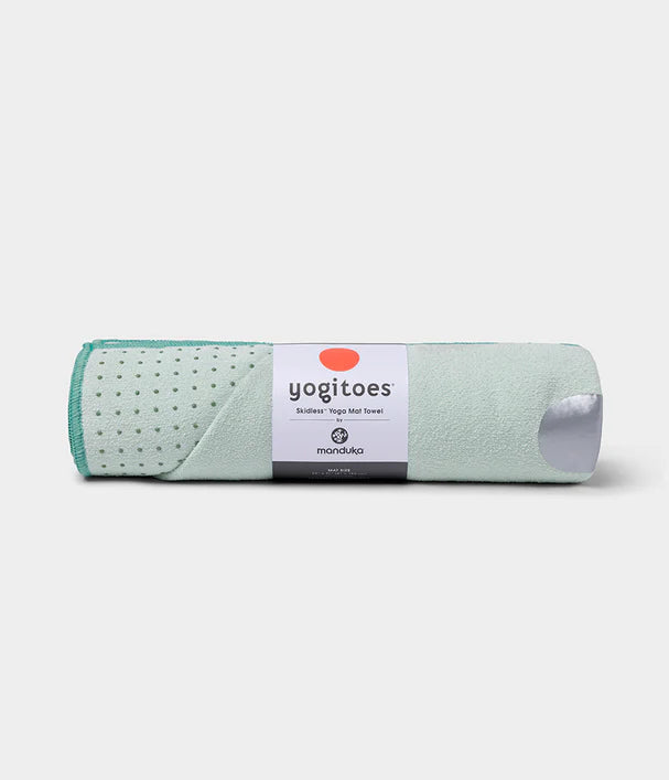 MANDUKA YOGITOES® YOGA MAT TOWEL (180CM) - Chloro