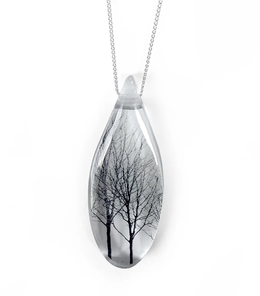 Large Drip Trees Necklace