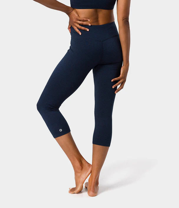 Dhara Capri Legging - Midnight