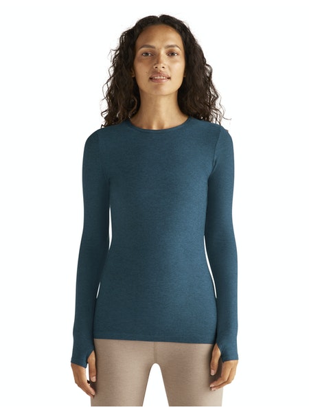 FEATHERWEIGHT CLASSIC CREW PULLOVER - Sægrænn