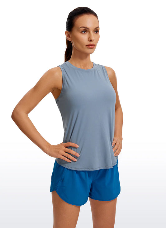 Ultralight Tank Top Racerback - Slate blue - Crz yoga