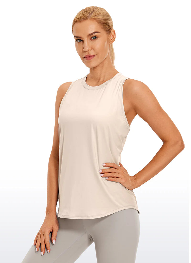 Ultralight Tank Top Racerback - White Opal - Crz yoga