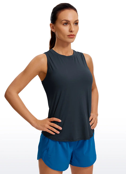 Ultralight Tank Top Racerback - Dökkblár - Crz yoga