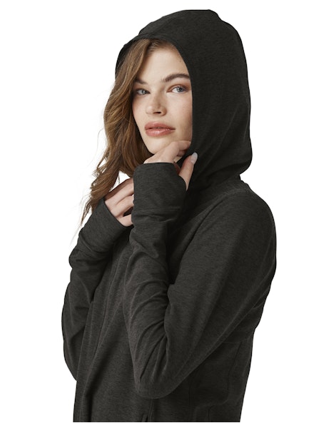 SPACEDYE HIGH ENEGRY HOODIE - Beyond Yoga (DARKEST NIGHT)