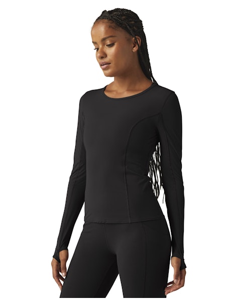 POWERBEYOND LITE AIRSHIELD LONG SLEEVE TOP - Beyond Yoga (BLACK)