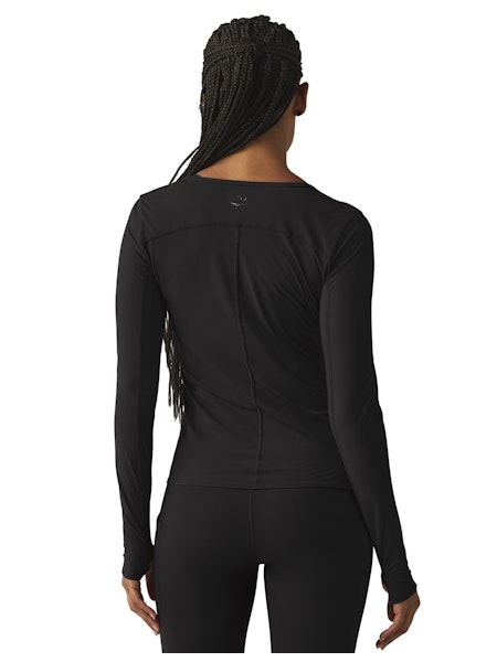 POWERBEYOND LITE AIRSHIELD LONG SLEEVE TOP - Beyond Yoga (BLACK)