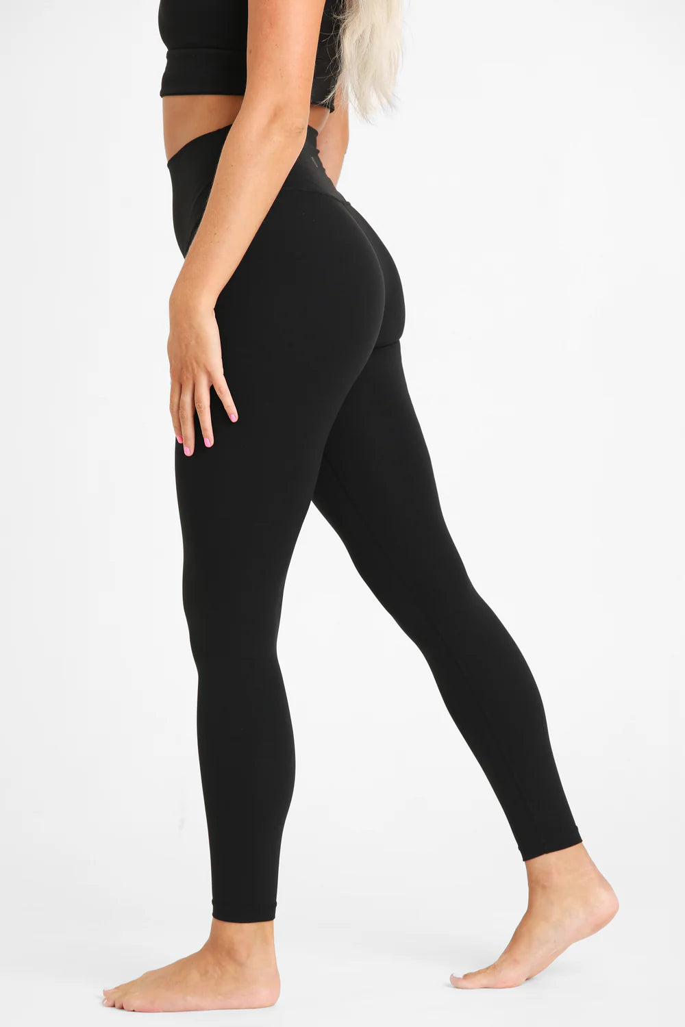 HIGH-WAIST LEGGING - NO-FRONT SEAM - Zencore Yoga